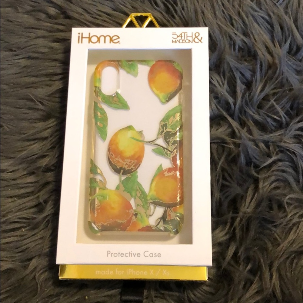 iHome iPhone X / XS Case 54th  NIB Mango